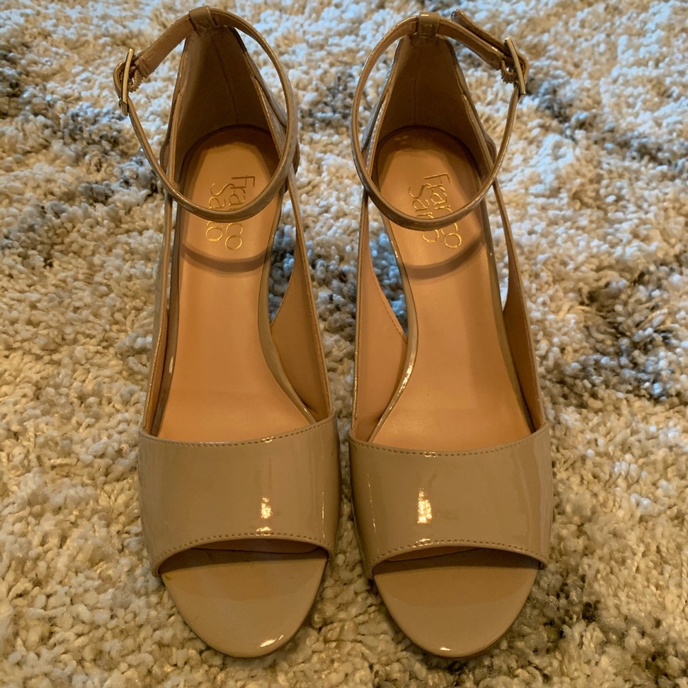 Franco Sarto nude heels